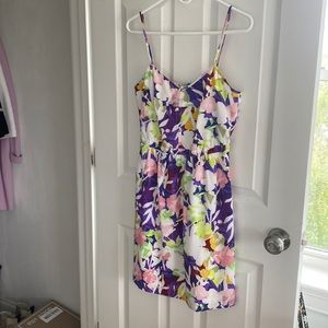 Adorable J Crew flower dress, size 6, perfect condition.